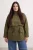 TRENDYOLMİLLA Dames Kaki Effen Oversized Grote maten Trenchcoats