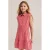 WE Fashion gestreepte blousejurk roze