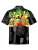 Hawaiihemdshop.de Overhemd ‘Hawaiihemd Hawaiian Ukulele’  zwart
