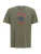CONVERSE Shirt ‘ARCH’  marine / groen / bloedrood
