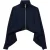 Lacoste Dames/Dames Sweatshirt met volledige rits (Marine)