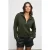 Regular sweatshirt met halve rits