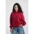 America Today hoodie met backprint – rood