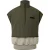 Essentials nylon fleece coltrui vest