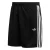 ADIDAS ORIGINALS Sportbroek  zwart / wit