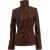 Dames leren militair geïnspireerde bikerjack-Middleton