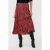 EsQualo Skirt Plisse Sensation Print