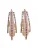 AVANT-GARDE PARIS Oorbellen ‘Rosalinda’  pink