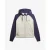 Dames hoodie met rits en logo en raglanmouwen Superdry Essential