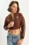 Ritskraag Aangesneden Sweater