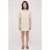 A.P.C. Dress Short Long Sleeve Ecru