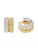 JOOP! Oorbellen  goud / zilver