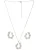 AVANT-GARDE PARIS Sieraden set ‘Inesta’  zilver