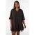 Zizzi A-lijn jurk Plus Size – donkerblauw