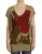 Costume National Dames t-shirt met korte mouwen en groene opdruk