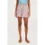 Protest high waist loose fit short met all over print ecru/roze/blauw