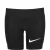 NIKE Sportbroek  zwart / wit