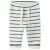 NAME IT BABY regular fit gestreepte joggingbroek – ecru