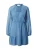 VILA Jurk ‘DOBBY’  duifblauw
