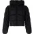 Diesel Dames/Dames Korte Pufferjas met Capuchon (Kaviaar)