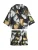 Next Pyjama  olijfgroen / pasteloranje / zwart / offwhite
