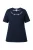 Ulla Popken Shirt  marine / offwhite