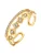 Heideman Ring ‘Lina’  goud / transparant