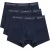 Gant Boxershorts voor heren van katoenmix met logo (set van 3) (Blauw)