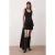 TRENDYOLMİLLA Dames Zwart Effen Kort / Mini Mouwloos Casual Bodycon Jurken