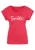 BEACH TIME Shirt  zalm roze / rood / wit