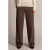 Yest wide leg broek – bruin