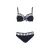 SUNFLAIR Bikini  navy / wit