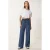 Brede Pijpen Katoenmengsel Casual Broek