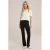WE Fashion flared broek zwart