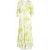 AllSaints Tage Riyaz Dress Chartreuse Yellow