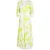 AllSaints Tage Riyaz Dress Chartreuse Yellow