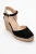 Sinta Suède Leren Platform Espadrille (Dames)