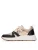 POSH by Poelman Sneakers laag ‘Carocel’  beige / goud / zwart