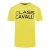 Cavalli Class Geel T-shirt met vastgeschroefd logo