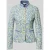 WHITE LABEL slim fit blazer met allover animal-stitching