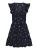 ONLY Jurk ‘ONLHillary’  navy / lichtgrijs / wit