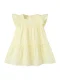 NAME IT Jurk ‘NMFDetines’  pasteelgeel