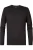 Petrol Industries Regular Fit T-Shirt ronde hals zwart, Effen