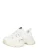 BUFFALO Sneakers laag ‘SATURN’  lichtgrijs / wit