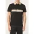 FILA Sagano Relaxed Taped Polo Shirt Black