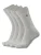 QOLONIA Sokken ‘Business Anzugsocken’  lichtgrijs