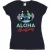 Li-cense Disney dames lilo and stitch kerstboom tinten katoenen t-shirt