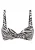 LASCANA Bikinitop  crème / bruin / zwart
