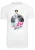 Merchcode Shirt ‘Star Wars Leia’  gemengde kleuren / wit