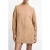 French Connection Babysoft Roll Neck Knit Dress Camel